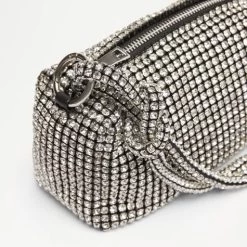 Rhinestone Knot Shoulder Bag 9 Rhinestone Knot Shoulder Bag -Farah images 1606