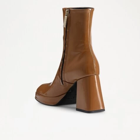 Flared Heel Platform Boot 5 Flared Heel Platform Boot - Image 3