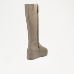 Flatform Knee Boot -Farah images 233
