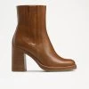 Wood Stacked Heel Boot -Farah images 247