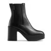 Crepe Platform Chelsea Boot