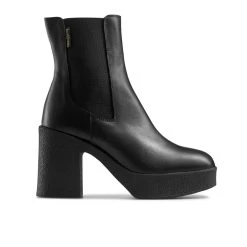 Crepe Platform Chelsea Boot