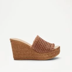 Weave Wedge Mule
