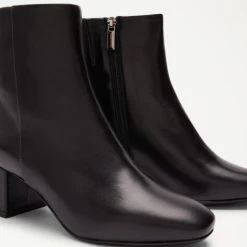 Clean Block Heel Ankle Boot -Farah images 497