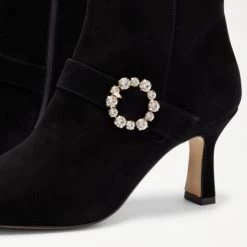 Embellished Buckle Ankle Boot -Farah images 539