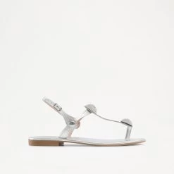 Jewel Charm Toe Thong Sandal