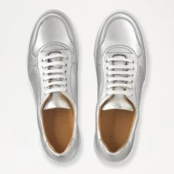 Gold Clip Lace Up Sneaker 8 Gold Clip Lace Up Sneaker -Farah images 659