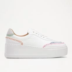 Whip Stitch Lace Up Sneaker