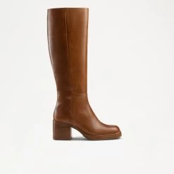 Knee High Block Heel Boot