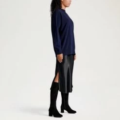 Block Heel Knee High Boot -Farah images 697
