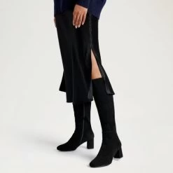 Block Heel Knee High Boot -Farah images 698