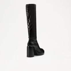Platform Knee High Boot -Farah images 713