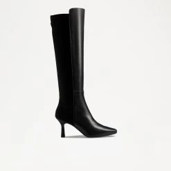 Chiselled Toe Knee High Boot