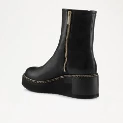 Double Zip Boot -Farah images 762