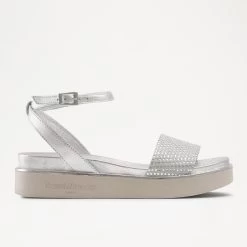 Diamante Footbed Sandal