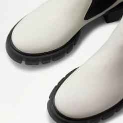 Round Toe Chunky Boot -Farah images 775