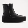 Double Zip Flatform Boot -Farah images 836