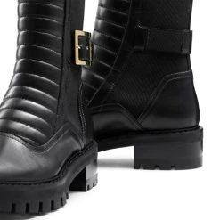 Square Toe Biker Boot -Farah images 843