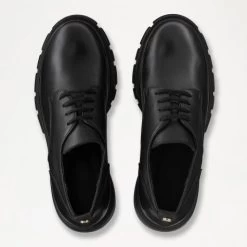 Chunky Lace Up Heeled Shoe -Farah images 902