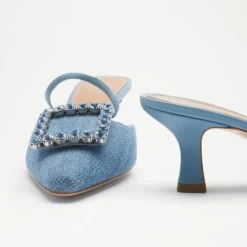 Slingback Gem Kitten Heel -Farah images 915