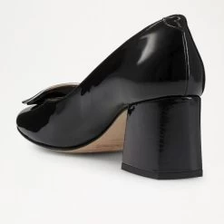 Feature Block Heel Court Shoe -Farah images 923