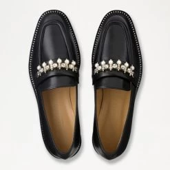 Embellished Trim Loafer With Feature Welt -Farah images 950