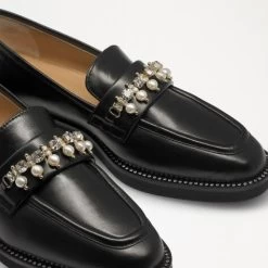 Embellished Trim Loafer With Feature Welt -Farah images 951