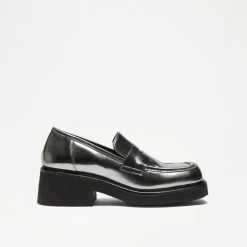 Square Toe Metallic Loafer