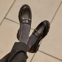 Snaffle Lug Sole Loafer -Farah images 969