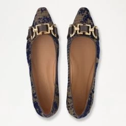 Hardware Pointed Ballet Flat -Farah images 996