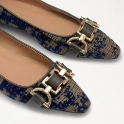 Hardware Pointed Ballet Flat -Farah images 997