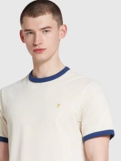 Farah Groves Regular Fit T-Shirt In Fog -Farah jtzjuqg5v0vncciek3a9