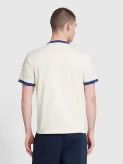 Farah Groves Regular Fit T-Shirt In Fog -Farah kwetkrgrjhaotzceqmug