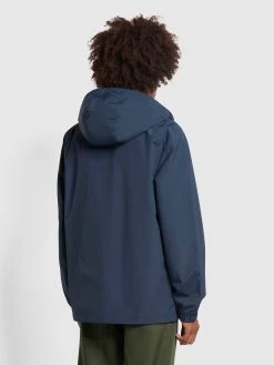 Farah Westchester Recycled Regular Fit Hooded Jacket In True Navy -Farah lmybacw3xwebeznfzrfz