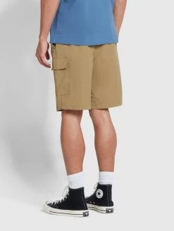 Farah Mayhew Drawstring Shorts In True Khaki -Farah m4xyjpvwdpqvtkvqtcqh