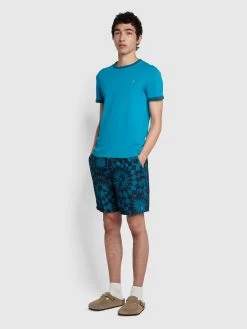 Farah Murphy Tie-Dye Print Swim Shorts In Oil Blue 7 Farah Murphy Tie-Dye Print Swim Shorts In Oil Blue -Farah ormtehwcmnv0pbk4f0uu