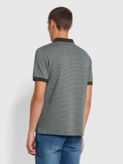 Farah Anthony Regular Fit Organic Cotton Polo Shirt In Evergreen -Farah p1e3adxawcwnvvaxcr3j