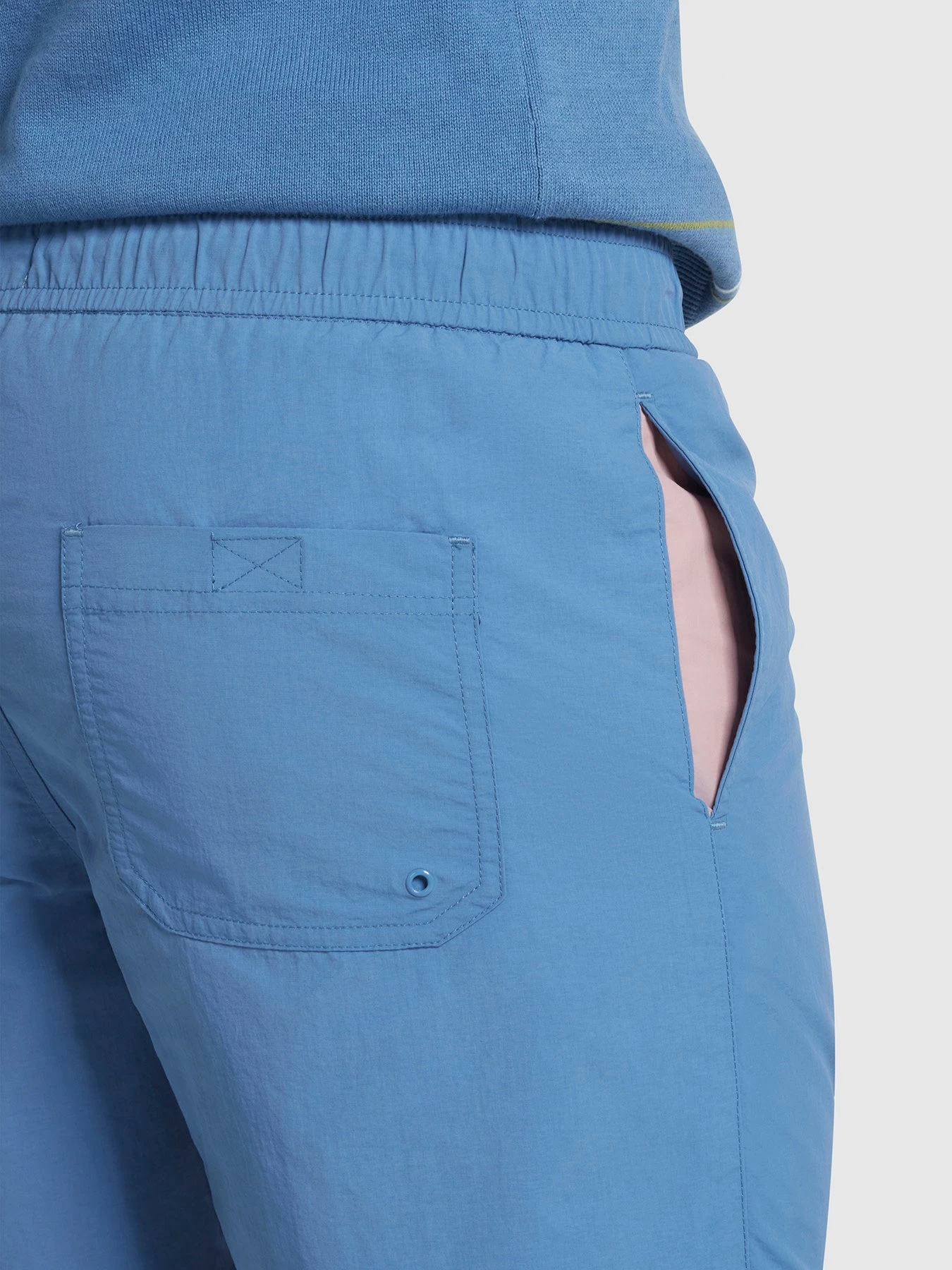 Farah Colbert Regular Fit Plain Swim Shorts In Sheaf Blue 6 Farah Colbert Regular Fit Plain Swim Shorts In Sheaf Blue - Image 4