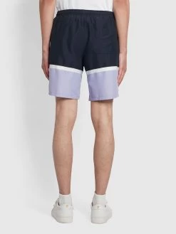 Farah Murphy Cut & Sew Swim Shorts In True Navy -Farah shcesmnhr5gozd1k1a4k