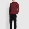 Farah Elm Stretch Corduroy Trousers In Black -Farah skdbhpa3atowta97s6vw