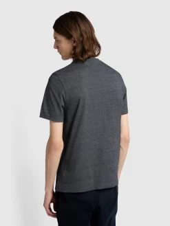 Farah Danny Regular Fit Organic Cotton T-Shirt In Grey Marl -Farah urpenfs5rptj66kae5sq