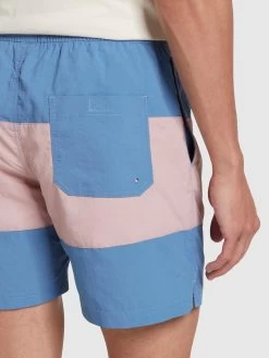 Farah Colbert Panelled Swim Shorts In Sheaf Blue -Farah wdybl6ovsypxx4khxzir