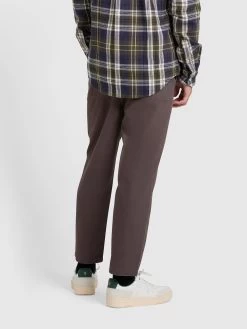 Hawtin Relaxed Fit Canvas Trousers In Farah Grey -Farah x8gtuvtzygv4w3bbnhhr