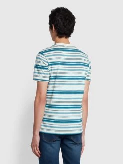 Farah Archer Slim Fit Short Sleeve T-Shirt In Marina Blue 9 Farah Archer Slim Fit Short Sleeve T-Shirt In Marina Blue -Farah xf3twgh0tdtg9xwxqsoe