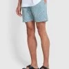 Farah Colbert Optical Print Swim Shorts In Croft Green -Farah xjuolgeu3qzt4ayljrls